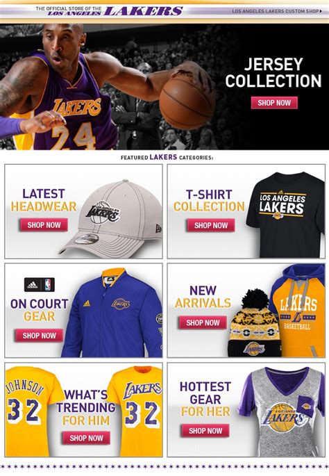 los angeles lakers official store